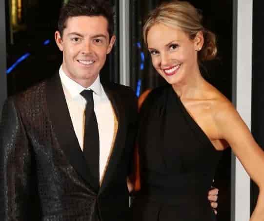 Erica Stoll and her husband, Rory Mcilory